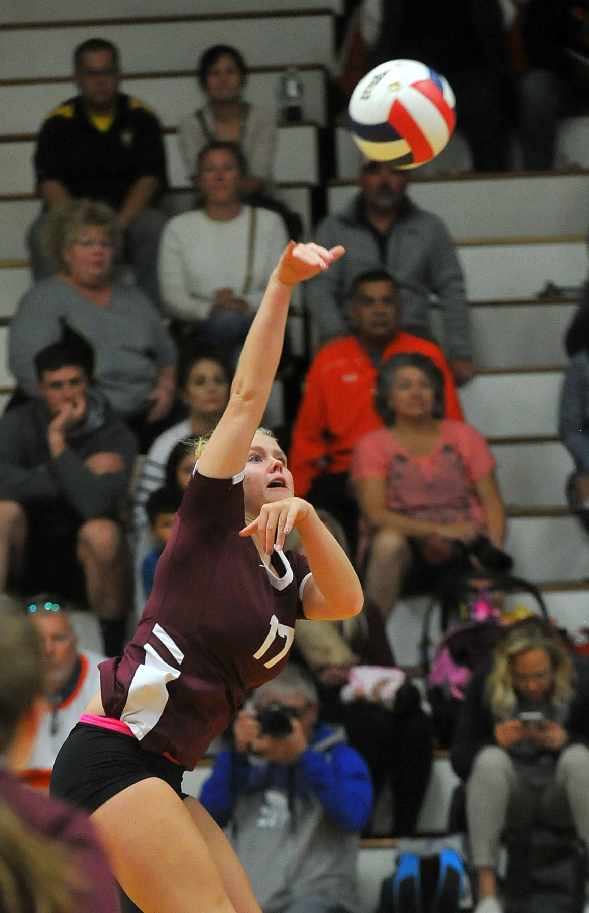 Moline vs United Township volleyball